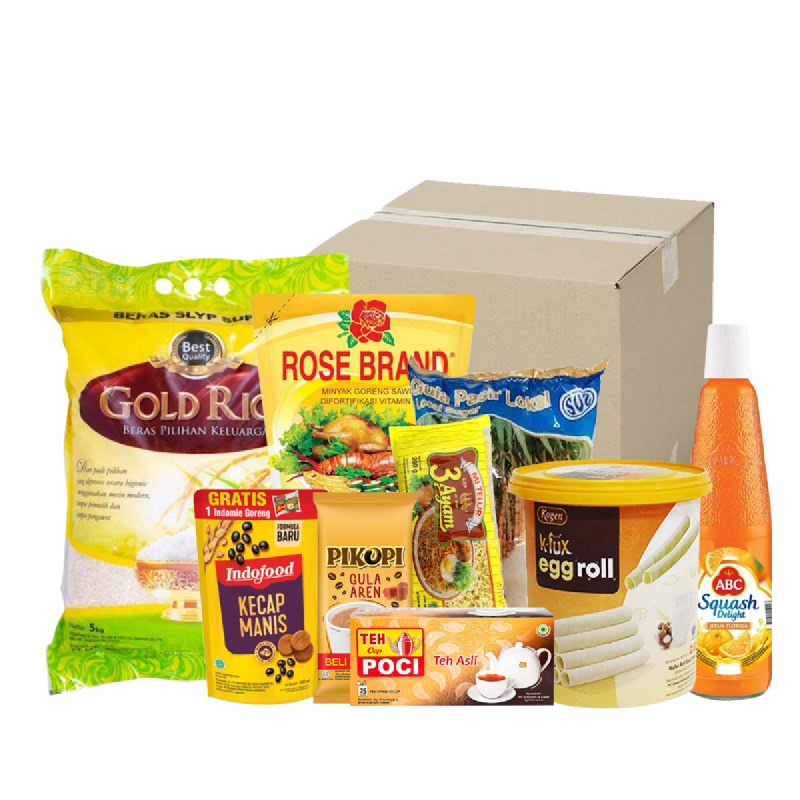 Paket Berkah Rp 164.000 (Include LOTTE Box Hampers + Dapat 9 Produk)
