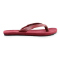 Red Basic Faux Leather Sandals