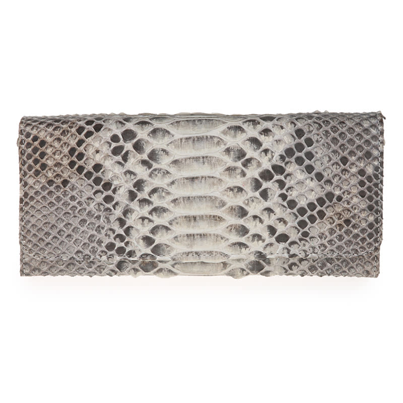 Serena Purse - Natural Reticulated Phyton