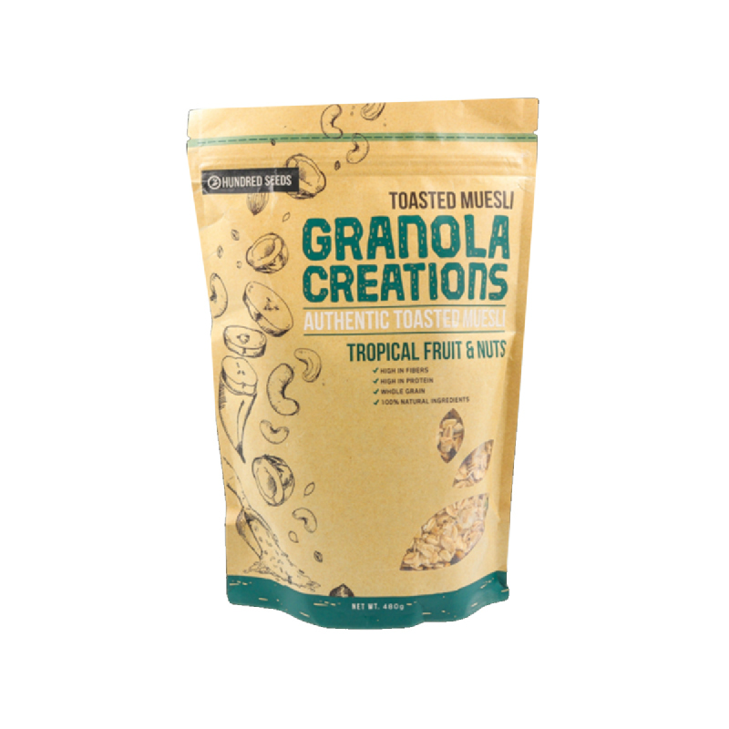 Granola Creations Toasted Muesli Tropical Fruits & Nuts 400 Gr