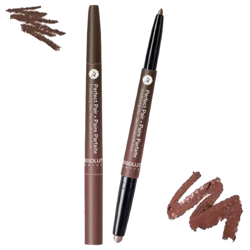 Absolute New York Perfect Pair Duo Parfait Lip Duo Malted Chai