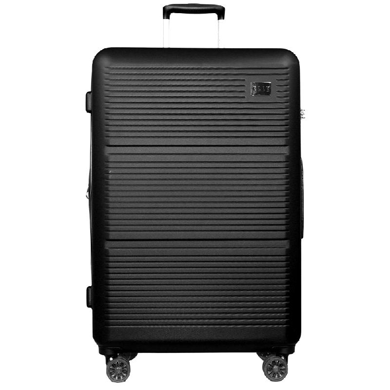 Elle Luggage Hardcase size 28 inch 4 Wheels TSA Lock Anti Theft Black