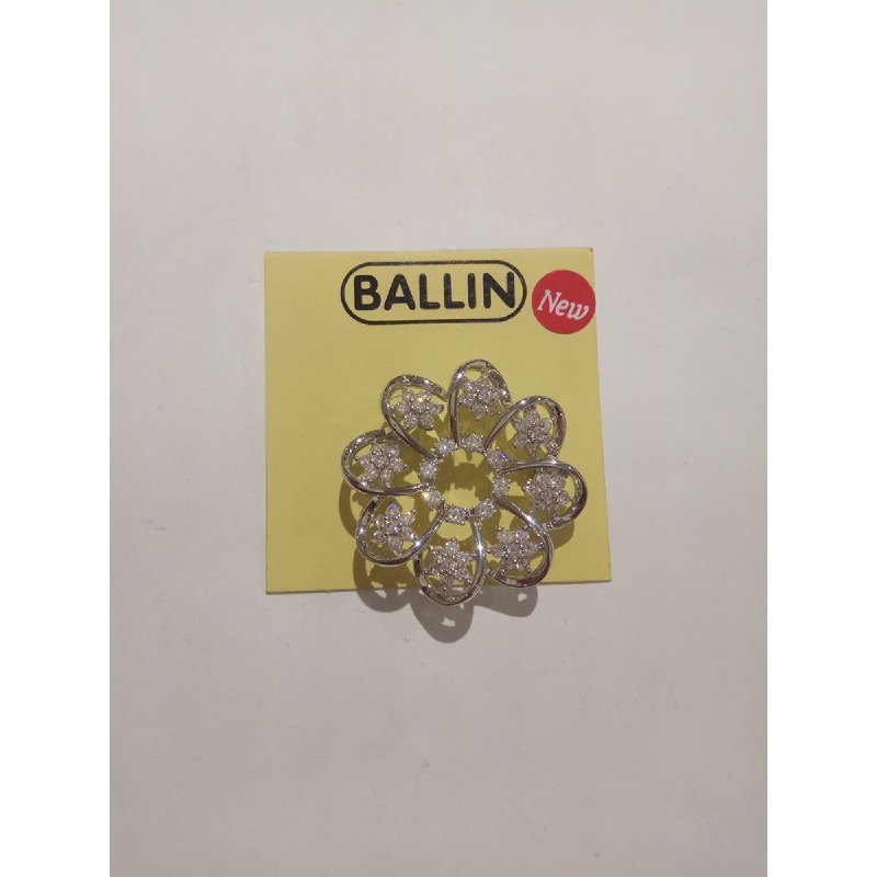 Ballin Women Brooch LF-BRXR03817F8S Silver