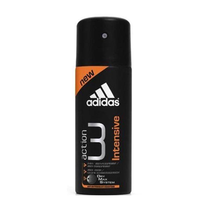Adidas Men Deo Spray Action 3 Intens 150Ml
