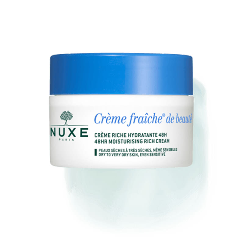 Nuxe Crème Fraîche de Beauté enrichie soothing and moisturizing rich cream  for dry to very dry skin