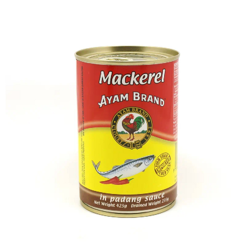 Ayam Brand Mackerel Saus Padang 425 Gr