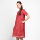 Astari Batik Dress Rumbai Red