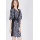 Sherriena Batik Dress Blue