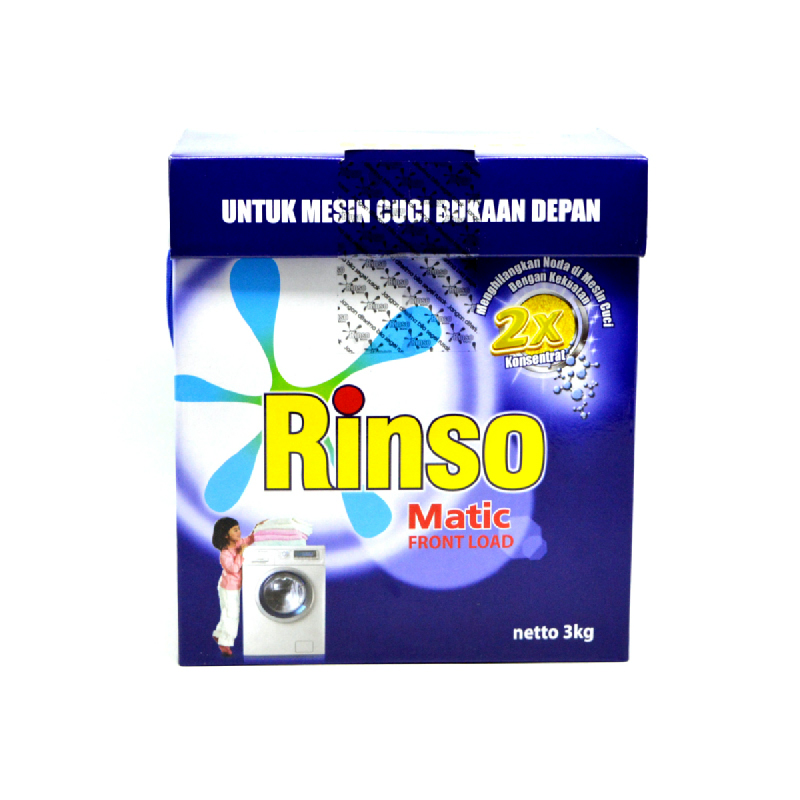 Rinso Detergent Matic Front Load 3Kg