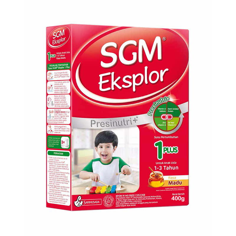Sgm Eksplor 1+ Madu Box 400G