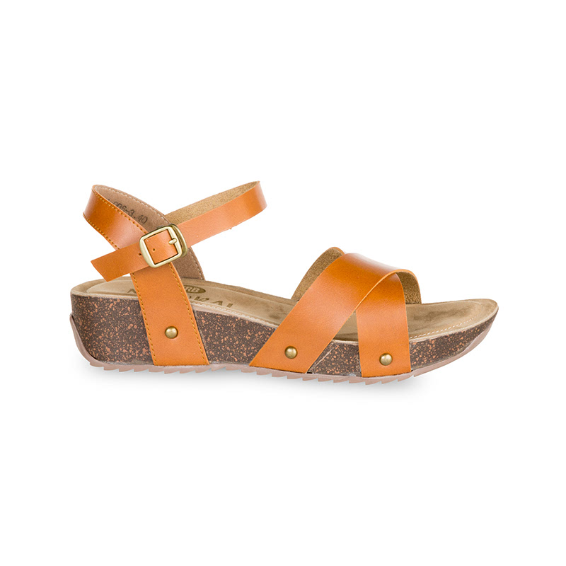 Farabona Comfort Sandals Tan