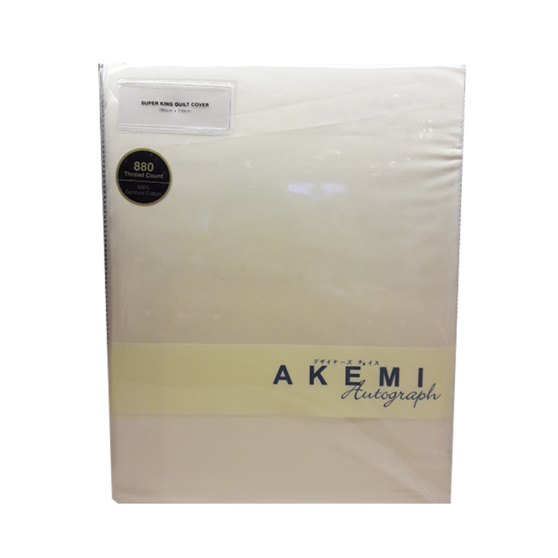 Akemi Autograph Leighton Collection QFS 160x200 LAVELLE BOX CREAM
