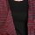 Basa Kate Vest Maroon Stripes