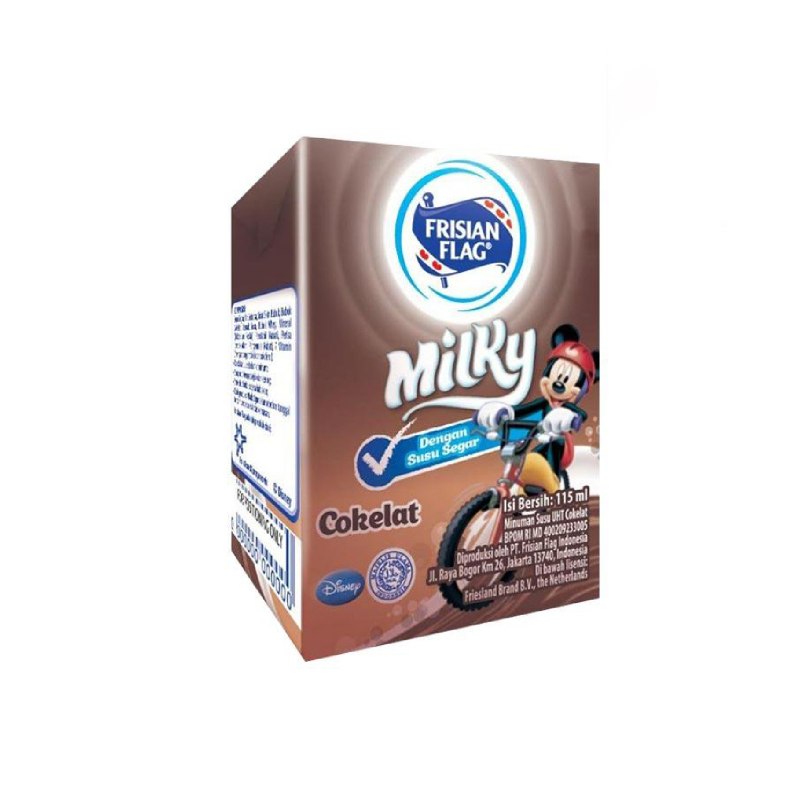Bendera Milky Cair Coklat 115 Ml