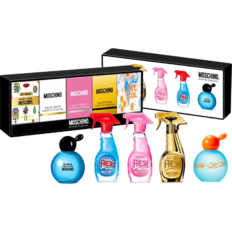Moschino Miniature Collection (5pcs) | iStyle