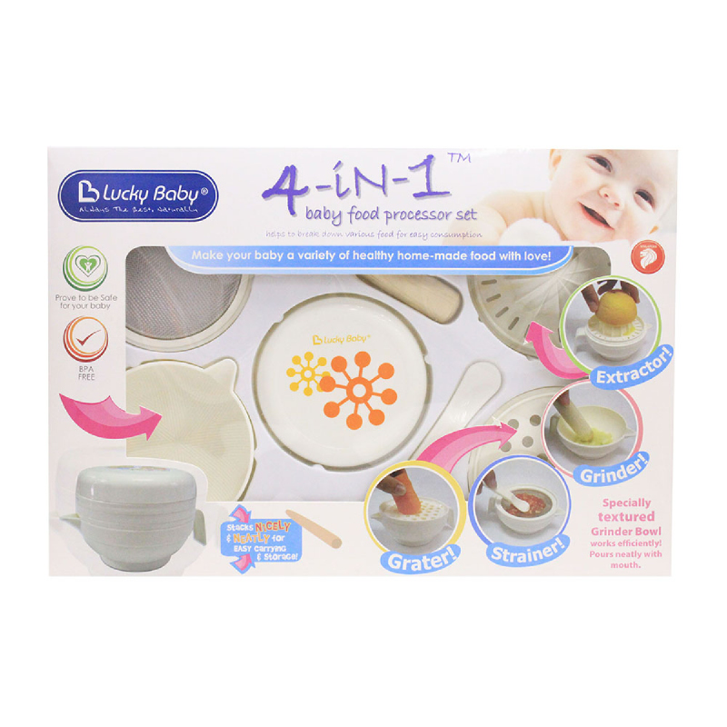 Baby Food Processor 4-In-1 - Orange - Lb 1168