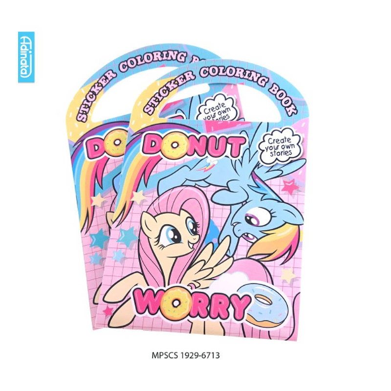 Adinata My Little Pony Donut Sticker Book S (Buku Sticker - Buku Anak)