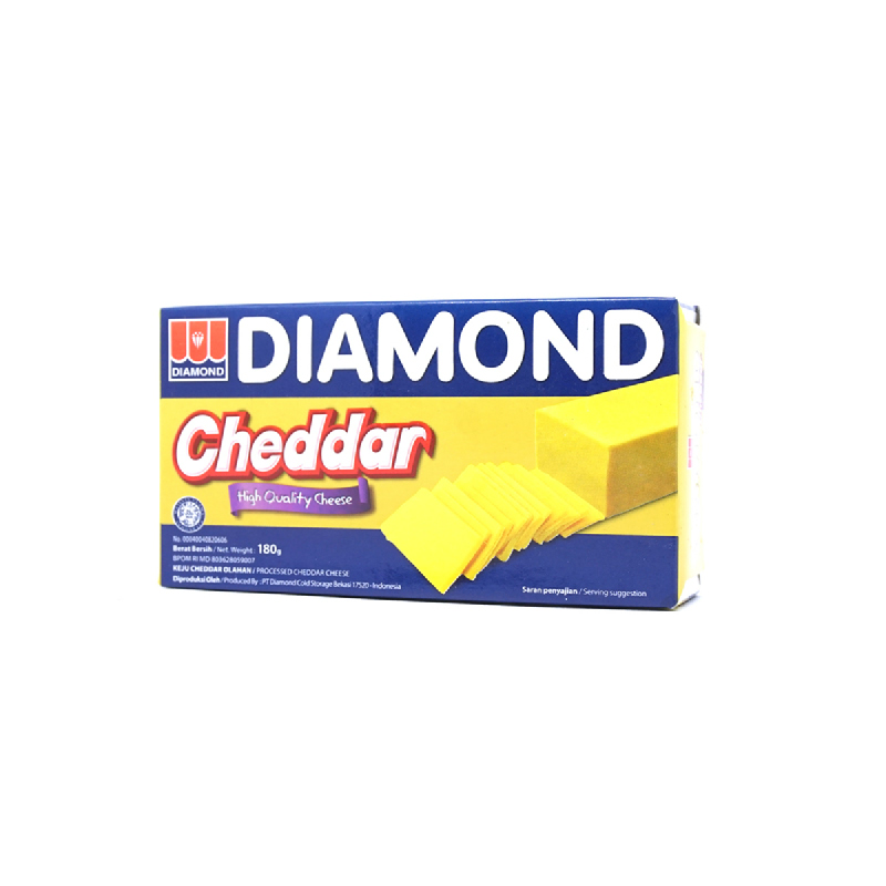 Diamond Keju Cheddar 180 Gr