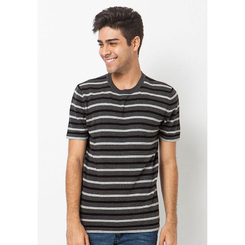 Light Custom Striped T-Shirt