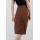 Eldo Brown Zipper Skirt