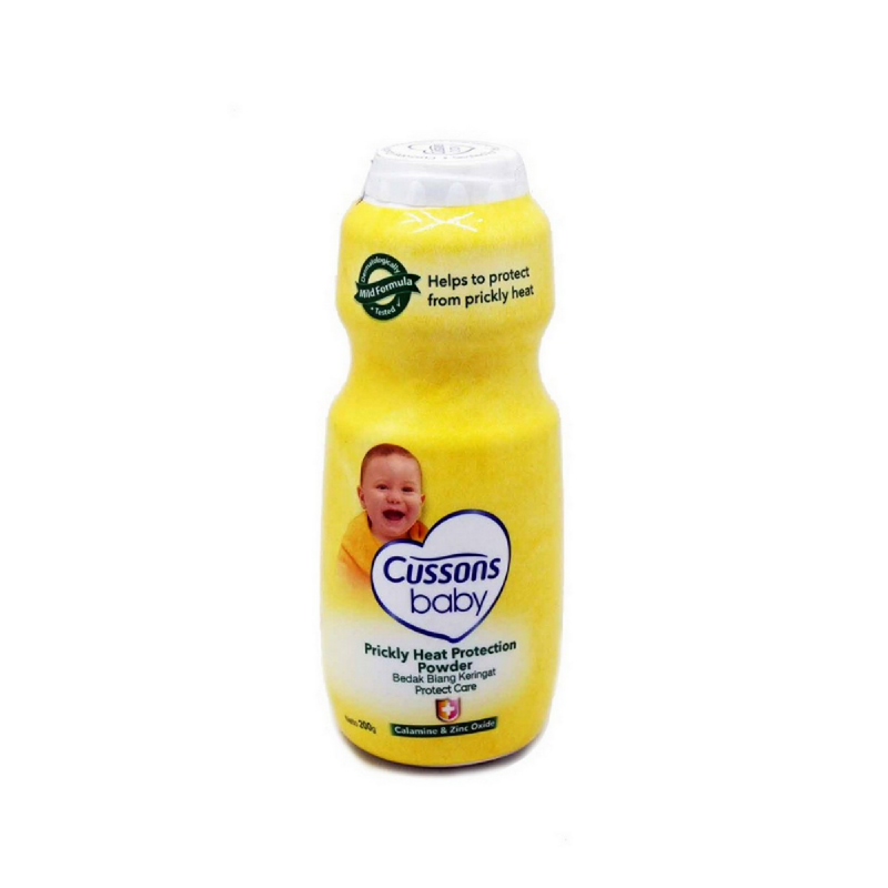 Cussons Bedak Bayi Cares & Protects 200 Gr