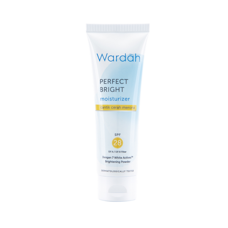 Wardah Perfect Bright Moisturizer Spf28 20ml New Ilotte