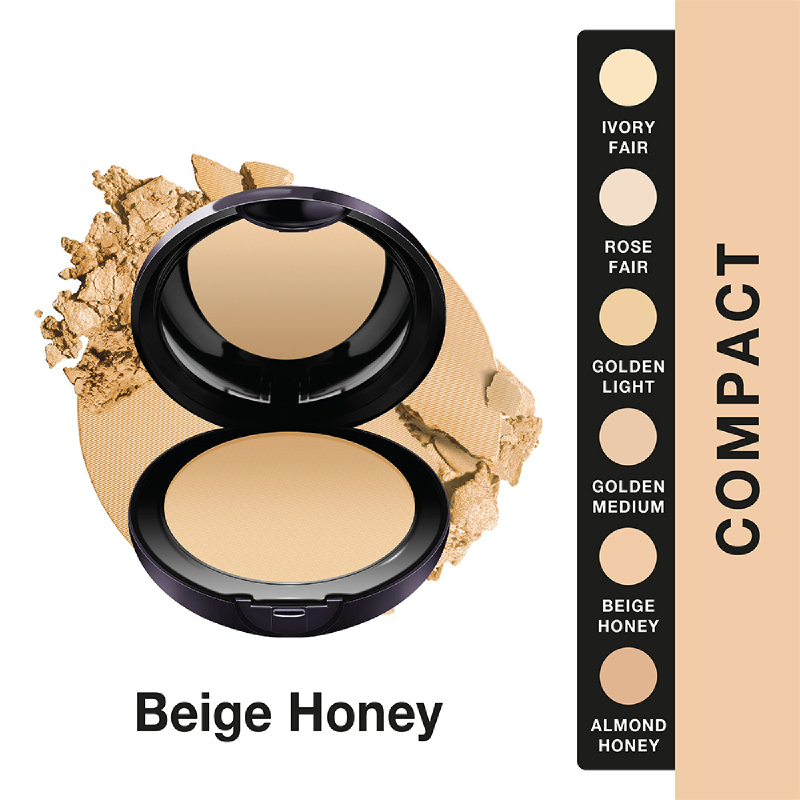 Lakme Abs Reinvent White Intense Wet and Dry Compact Powder - Beige Honey
