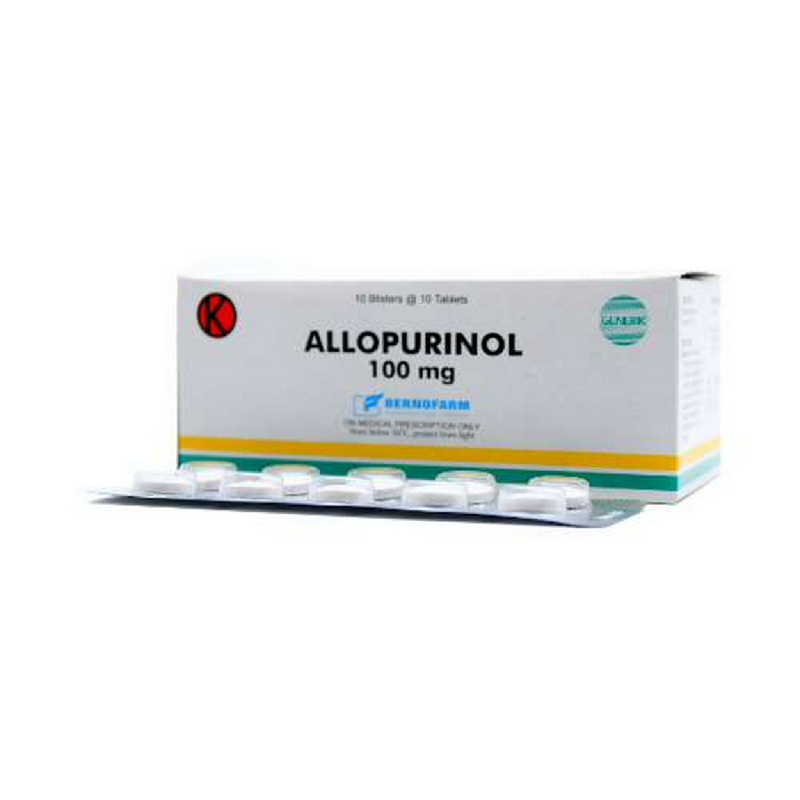 Allopurinol 100 mg Tab Berno