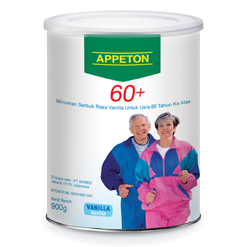 Appeton 60+  Vanila Tin 900 Gr