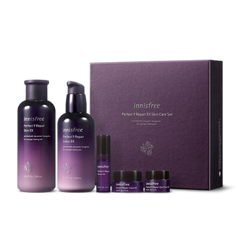 Innisfree Perfect 9 Repair EX Skin Care Set | iLOTTE