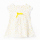 Basic Flower Dress + Bandana - Yellow