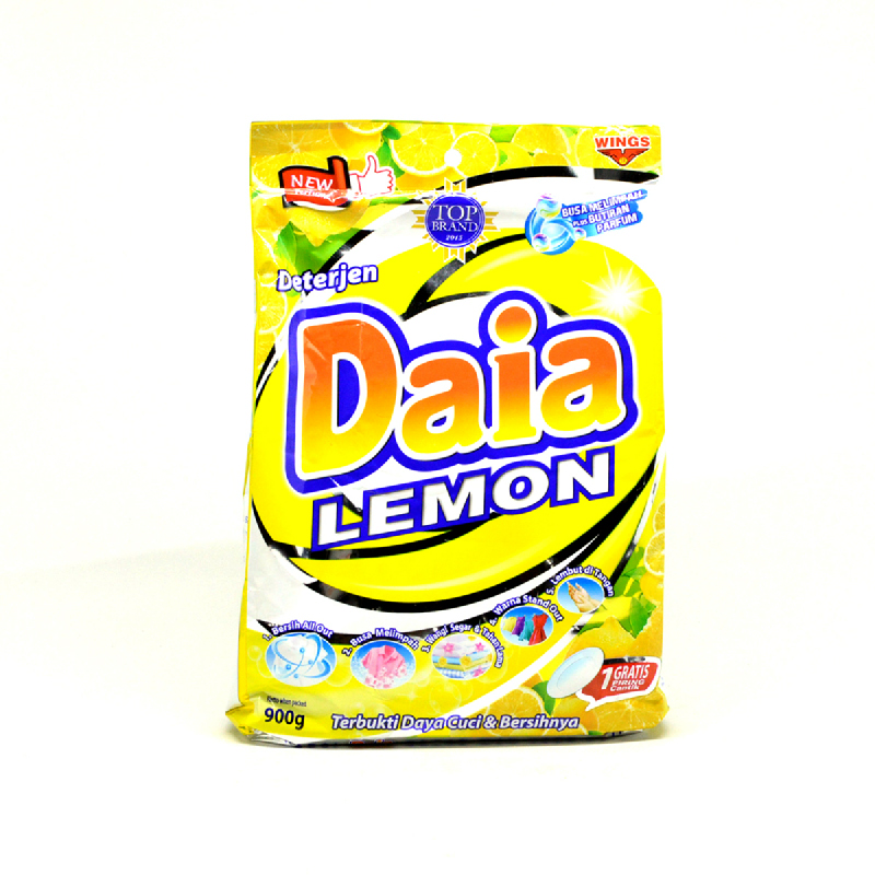 Daia Detergen Lemon Bag 900 Gr