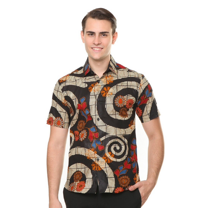 Agrapana Cadudasa 1 Slim Fit Kemeja Batik Print | iStyle