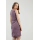 Gilda Violet Dress