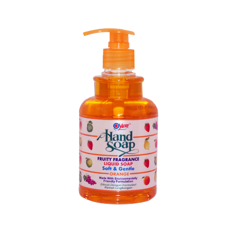 Yuri Hand Soap Pump Orange 410 Ml