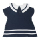 Baby Girl Sailor Moby Ahoy A-Line Dress & Pant Navy