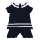 Baby Girl Sailor Moby Ahoy A-Line Dress & Pant Navy
