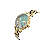 Alexandre Christie Passion AC 2852 LH BGPMI Ladies Mother Of Pearl Flower Motif Dial Gold Mesh Strap
