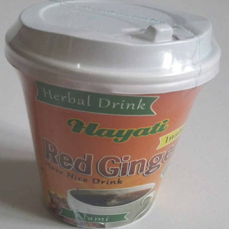 Minuman Instan Jahe Merah Celup Hayati (Isi 5 pcs Box)