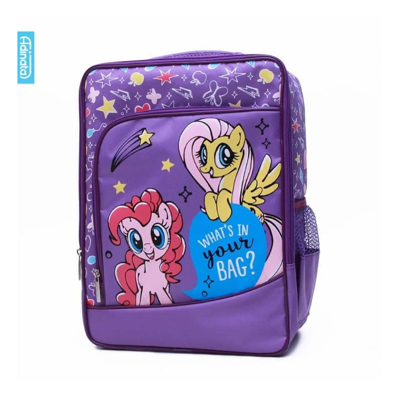 Adinata My Little Pony Purple Backpack L (Tas sekolah - Ransel anak)