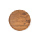Uchii - Teak Wood Round Plate - Abstract Pattern - Medium