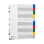 Bantex PP Colour Divider A4 (10 pages) -6010 00