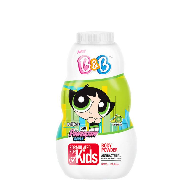 B&B Kids Body Powder Buttercup Kiwi Melon 150 Ml | IStyle