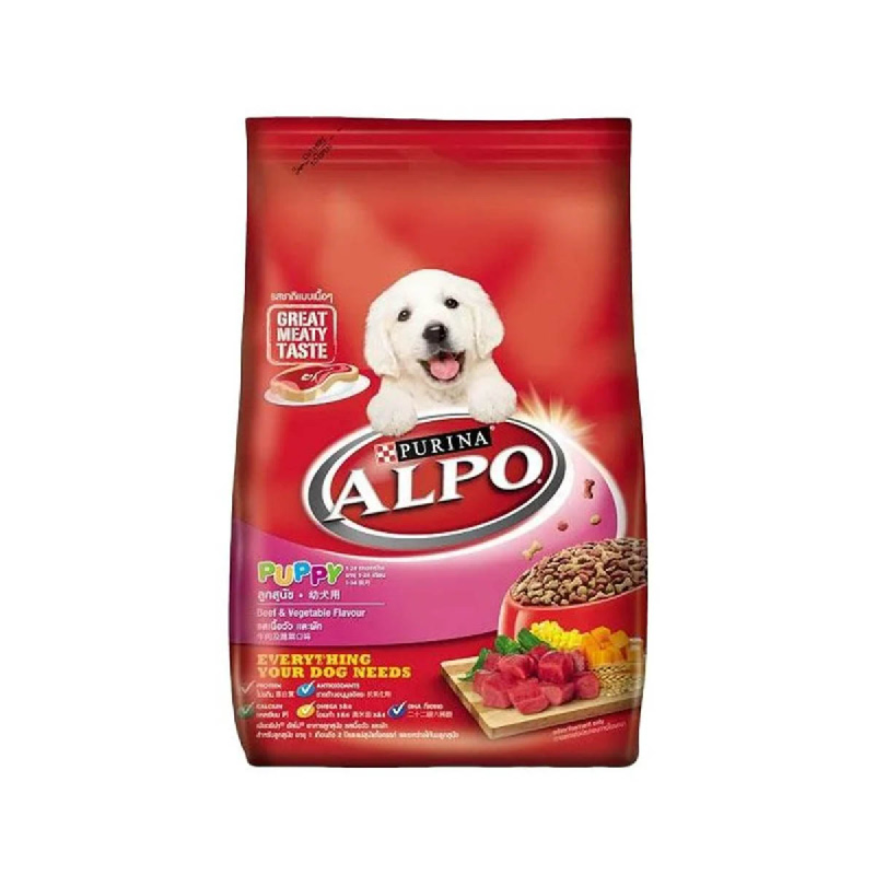 Alpo Puppy Beef +Vegetable+Mes 2600 Gr