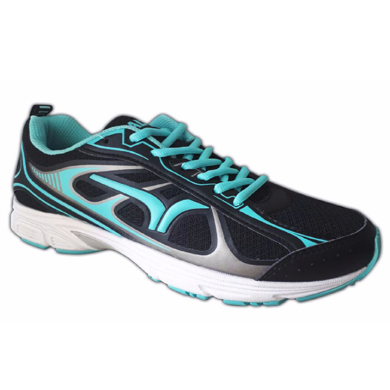 Calci Running Shoes - Sepatu Lari New York W - Black Cyan | iStyle