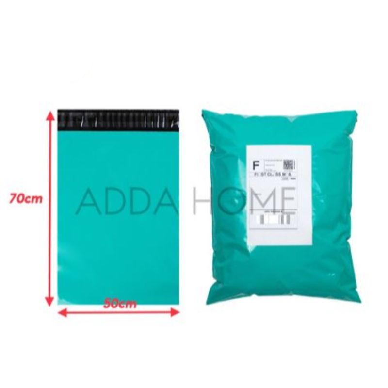 ADDA HOME Polymailer Plastik Packing Online Shop 50x70 Cm Hijau (100pcs)