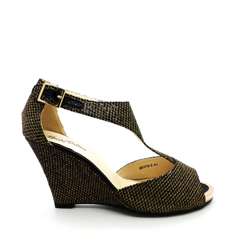 Emily Dillen Wedges 95173-3 Black