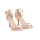 Armira High Heels Single Strap Sandals Nude