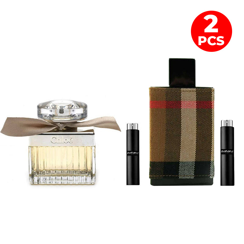 Burberry London Man EDT 8ml & Chloe Woman EDP 8ml (Sample Size) | iStyle