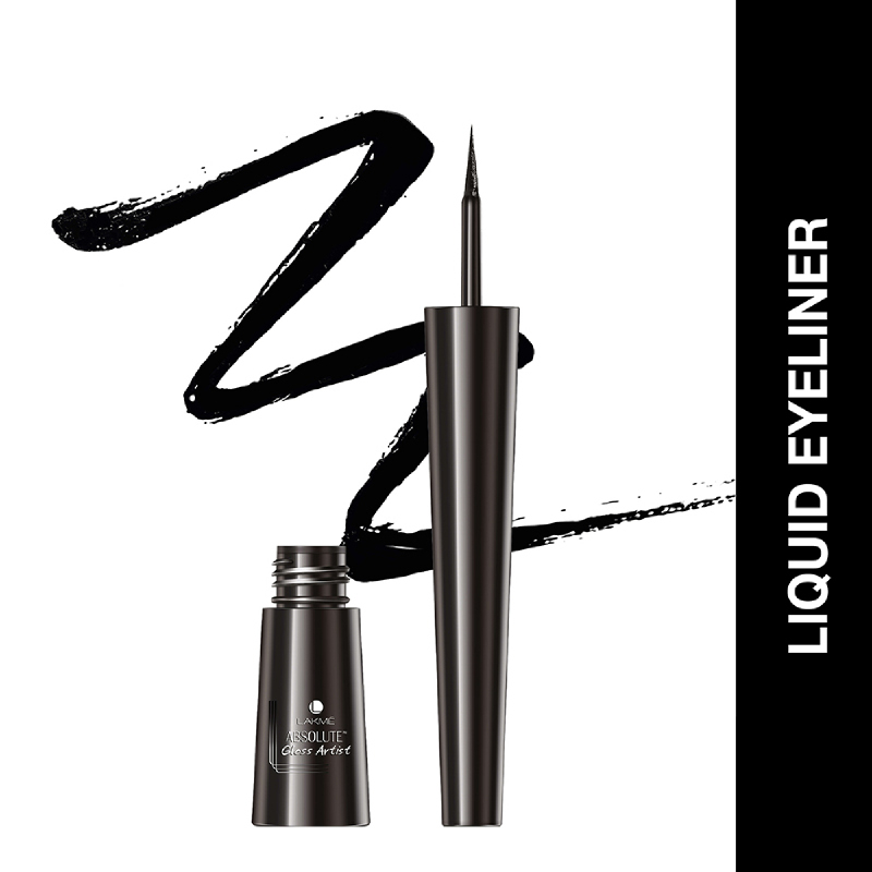 Lakme Absolute Reinvent Gloss Artist Liquid Black Eyeliner